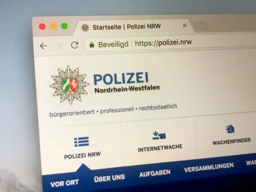 Internetwache Polizei Strafantrag