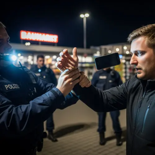 Ein Vollstreckungsbeamter unterbindet die Verteidigerkonsultation des Mannes, dem die Eröffnung des Tatverdachts fehlt.