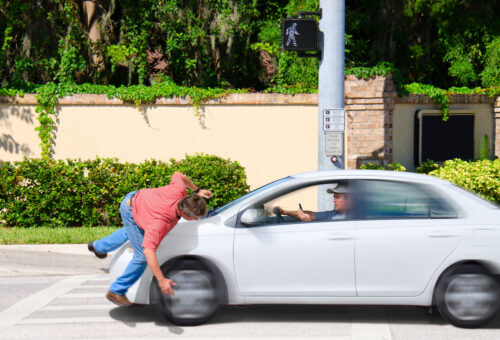 Eingriff in Straßenverkehr -  Fahrzeug auf Dritten steuern