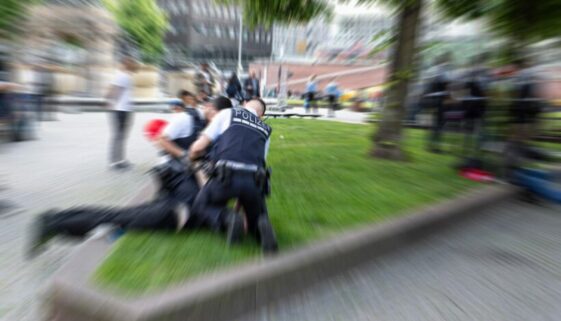 Polizeiliche Zwangsmaßnahme Nervendrucktechnik – Rechtswidrigkeit
