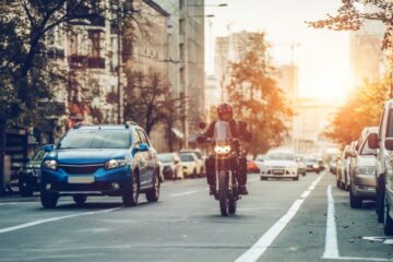 Verbotenes Kraftfahrzeugrennen von Motorradfahrern