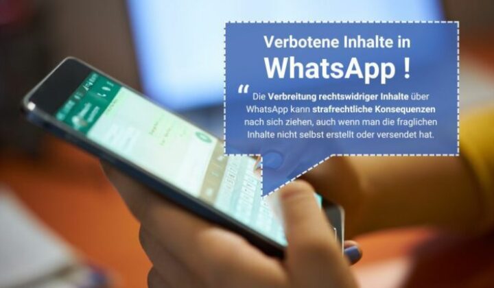 WhatsApp-Nachrichten: Wenn private Chats strafrechtliche Folgen haben