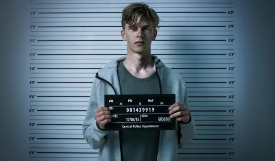 Erkennungsdienstliche Behandlung eines Jugendlichen