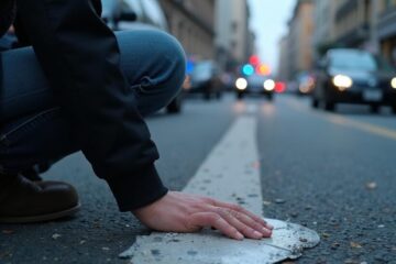 Straßenblockaden – Widerstand durch Festkleben