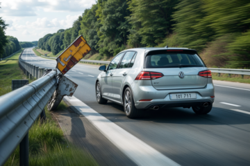 Vorläufige Fahrerlaubnisentziehung bei Verkehrsunfallflucht bei Leitplankenschaden