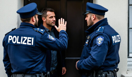 Verweisung aus eigener Wohnung bei fehlender Durchsuchungsanordnung