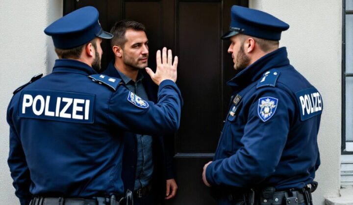 Verweisung aus eigener Wohnung bei fehlender Durchsuchungsanordnung