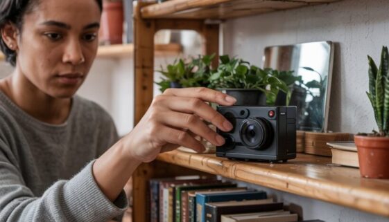 Heimliche Kamera installiert. Videoüberwachung, Datenschutz, Persönlichkeitsrecht.