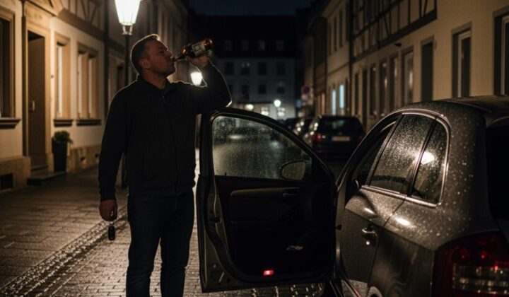 Alkoholwert berechnen bei Trunkenheitsfahrt: Wenn der Nachtrunk nicht schützt
