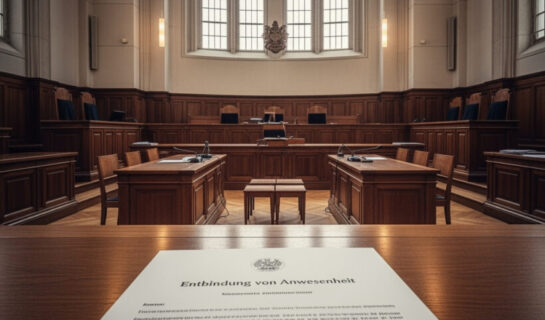 Gericht verletzt Rechtliches Gehör: Antrag auf Befreiung ignoriert