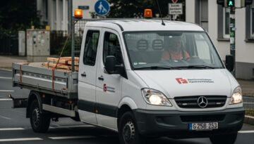 Ein Transporterfahrer kämpft nach Rotlichtverstoß gegen ein Fahrverbot, das seine Existenz bedroht.