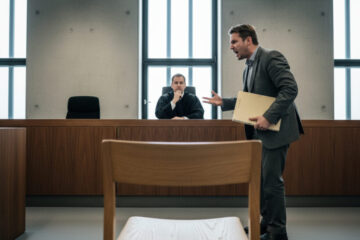 Berufung verwerfen trotz Anwesenheit des Angeklagten: Zählt Störung als Ausbleiben?