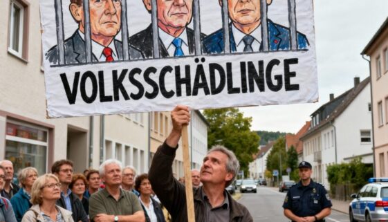 Ein Bürger verteidigt sein Recht auf Meinungsfreiheit: Seine überspitzte Kritik als "Volksschädlinge" sei keine strafbare Beleidigung.