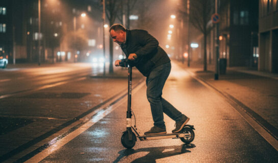 Führerscheinentzug nach Trunkenheitsfahrt mit E-Scooter: Gilt 1,1 Promille?
