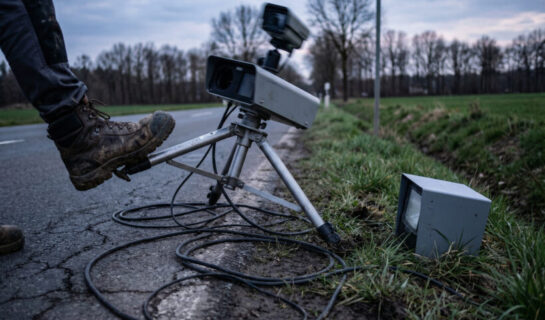 Störung einer mobilen Geschwindigkeitsmessanlage: Diese Strafen drohen