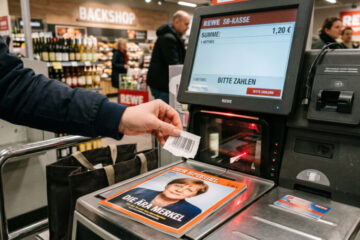 Diebstahl statt Computerbetrug: Falscher Strichcode an der SB-Kasse