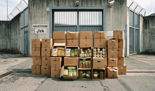 Habe bei einer Gefangenenverlegung: Darf die JVA 900kg Lebensmittel ablehnen?