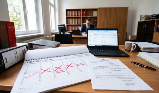 Rechtswidrige Terminsverfügung: Wenn das Gericht den Anwalt ignoriert