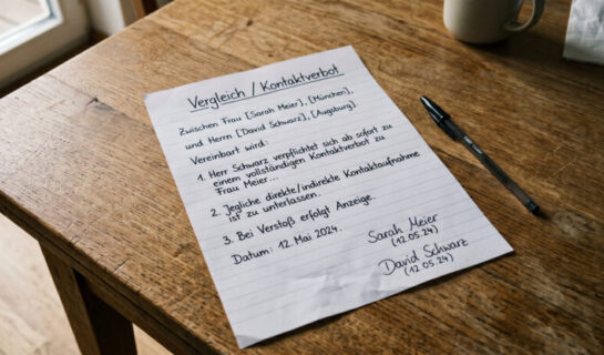 Verstoß gegen das Gewaltschutzgesetz: Wann droht dem Ex eine Strafe?