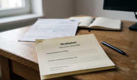 Berichtigung eines Strafbefehls: Beschuldigter scheitert an fehlenden Paragraphen