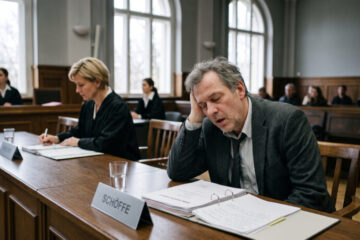 Schöffe schläft bei Anklageverlesung: Urteil komplett aufgehoben