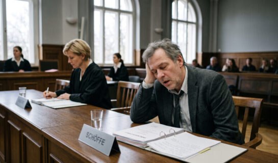 Schöffe schläft bei Anklageverlesung: Urteil komplett aufgehoben