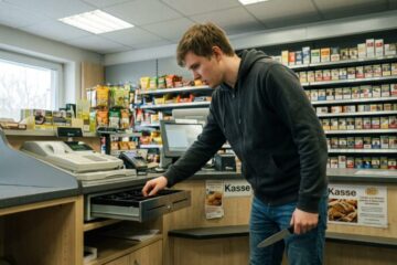 Nach fünf bewaffneten Überfällen erhalten zwei Männer Freiheits- und Jugendstrafen